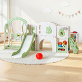 Keezi Keezi Insect Slide &amp; Swing Play Centre