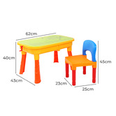 Keezi Keezi Sand &amp; Water Table &amp; Chair Playset