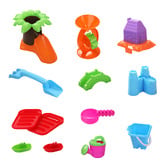 Keezi Keezi Sand &amp; Water Table &amp; Chair Playset