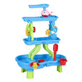 Keezi Keezi 4-Tier Sand &amp; Water Table Playset