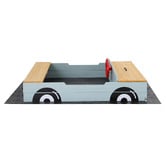 Keezi Keezi Fir Wood Car Sandpit