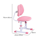 Keezi Keezi Kids' Ergonomic Study Desk &amp; Chair Set