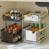 Chester Homewares Jonah 2 Tier Carbon Steel Storage Rack