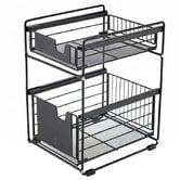 Chester Homewares Jonah 2 Tier Carbon Steel Storage Rack