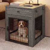 Viviendo 2-in-1 Pet Crate Bedside Table