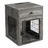 Viviendo 2-in-1 Pet Crate Bedside Table