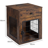 Viviendo 2-in-1 Pet Crate Bedside Table