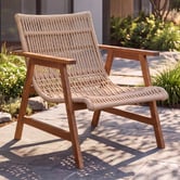 Bama by Hartman Kelso Acacia Wood Outdoor Lounge Chair