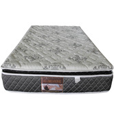 Western Designs White Leo Wooden Bed &amp; Mattress