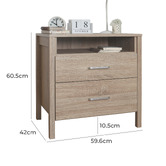 Western Designs Jeppe Bedside Table