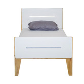 Western Designs White &amp; Natural Galaxy Wooden Bed Frame