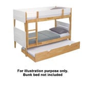 Western Designs Natural Galaxy Single Trundle Bed