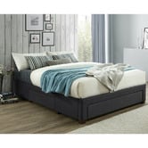 Western Designs Astro Queen Storage Bed Base with Pocket Spring Mattress