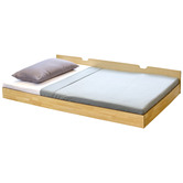 Western Designs Natural &amp; Charcoal Casla Bed Frame with Trundle