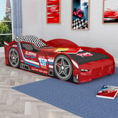 Western Designs Mach Long Single Adjustable Racing Car Bed