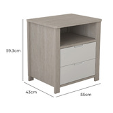 Western Designs Quentin Bedside Table