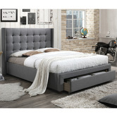 Western Designs Atlanta Queen Bed &amp; Mattress