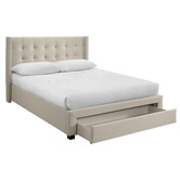 Western Designs Atlanta Queen Bed &amp; Mattress