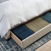 Western Designs Atlanta Queen Bed &amp; Mattress