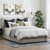 Western Designs Atlanta Queen Bed &amp; Mattress