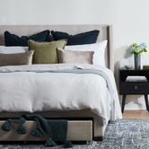 Western Designs Atlanta Queen Bed &amp; Mattress