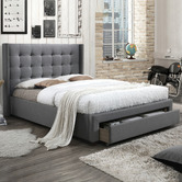 Western Designs Atlanta Queen Bed with Storage