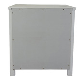 Western Designs White Leo Bedside Table