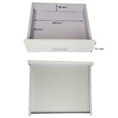 Western Designs White Leo Bedside Table
