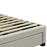 Western Designs Oat White Astro Storage Bed Base