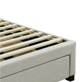 Western Designs Oat White Astro Storage Bed Base