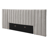 Western Designs Oat White Alhambra Oversized King Bedhead
