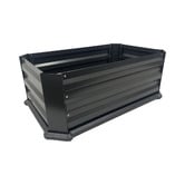 Garden Emporium Aster Galvanised Steel Garden Bed with Base