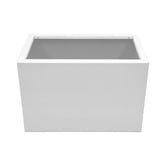 Garden Emporium Willow Rectangular Galvanised Steel Box Planter