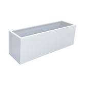 Garden Emporium 30cm Willow Galvanised Steel Box Planter