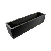 Garden Emporium 30cm Willow Galvanised Steel Box Planter