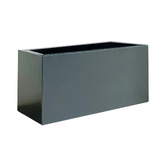 Garden Emporium 30cm Willow Galvanised Steel Box Planter
