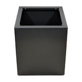 Garden Emporium Willow Square Galvanised Steel Box Planter