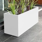 Garden Emporium Willow Rectangular Galvanised Steel Box Planter