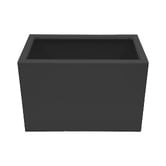 Garden Emporium Willow Rectangular Galvanised Steel Box Planter