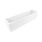 Garden Emporium 30cm Willow Galvanised Steel Box Planter