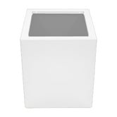 Garden Emporium Willow Square Galvanised Steel Box Planter