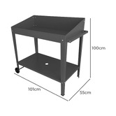 Garden Emporium Tatum Galvanised Steel Potting Bench