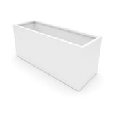 Garden Emporium Willow Rectangular Galvanised Steel Box Planter