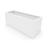 Garden Emporium Willow Rectangular Galvanised Steel Box Planter
