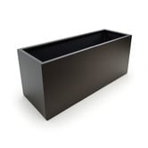 Garden Emporium Willow Rectangular Galvanised Steel Box Planter