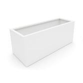 Garden Emporium Willow Rectangular Galvanised Steel Box Planter