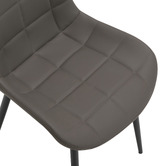 Haven Cove Furniture Keat Faux Leather Dining Chairs