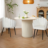 Haven Cove Furniture Huxley Dutch Velvet Dining Chairs