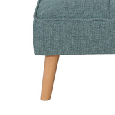 Haven Cove Furniture Azi Linen Ottoman