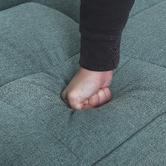 Haven Cove Furniture Azi Linen Ottoman